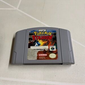 Nintendo 64 Pokémon Stadium Original Game Working Condition N64 Game